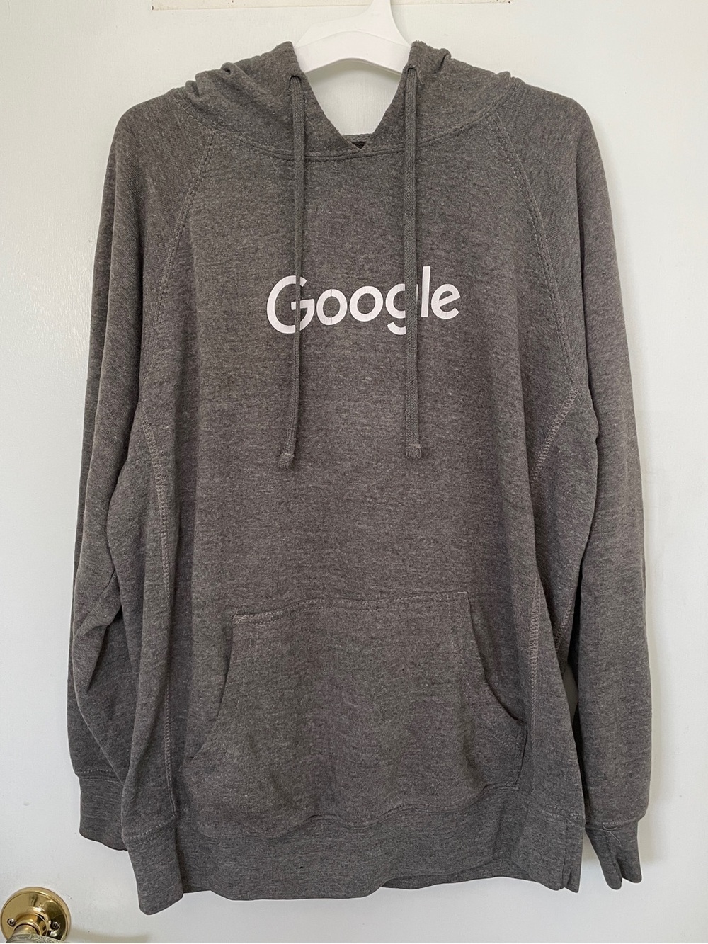 Google Official Merchandise Hoodie- dark grey men’s size M